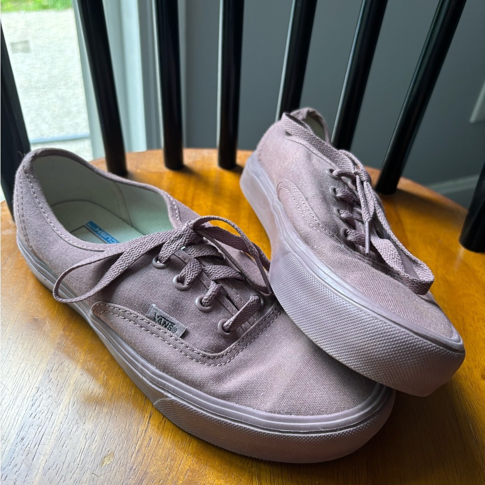 Vans Dusty Pink Canvas Shoes